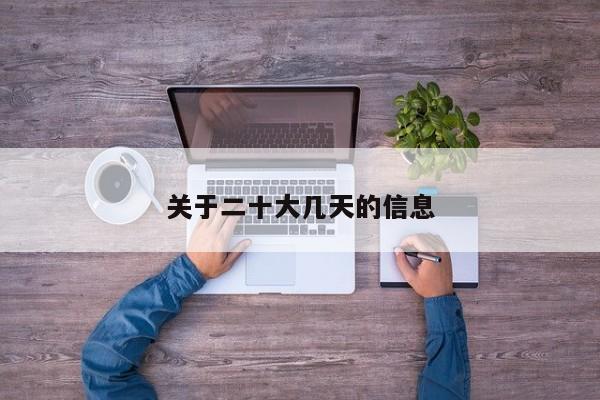 关于二十大几天的信息